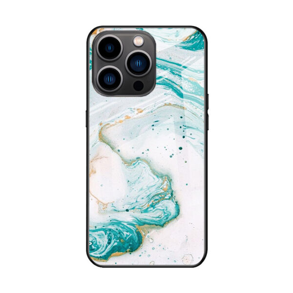 Marble Glass Phone Case Protective Cover - Image 5