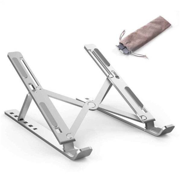 Aluminum Alloy Folding Notebook Tablet PC Stand - Image 4