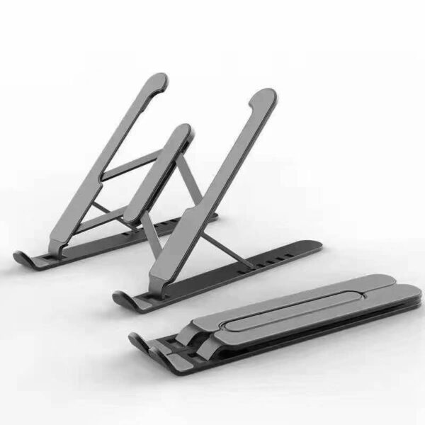 Aluminum Alloy Folding Notebook Tablet PC Stand - Image 2