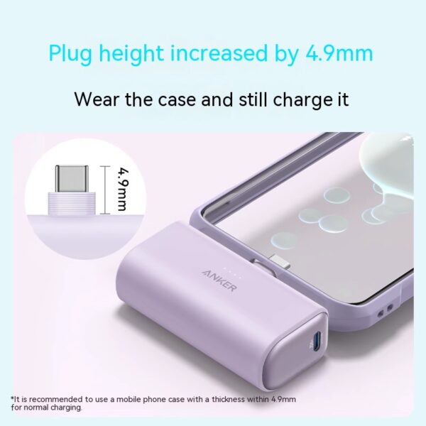 Capsule Power Bank Small Portable Mobile Power Pack - Image 9