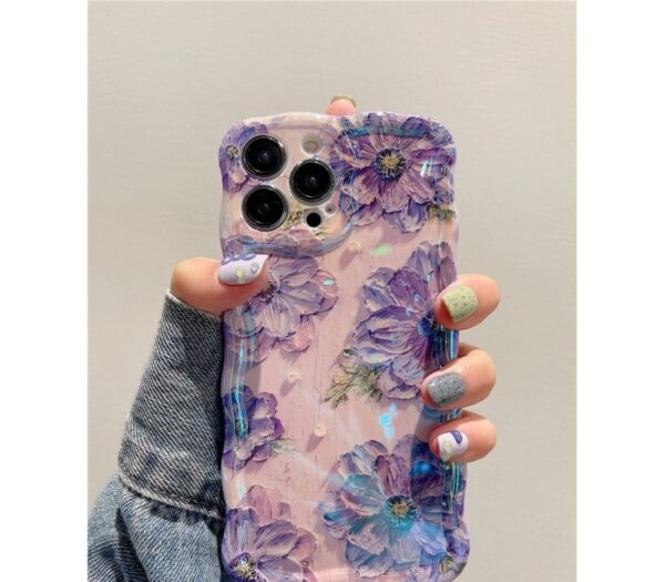 Art Oil Painting Flowers 15promax Phone Case - Image 10