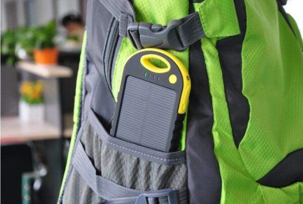 5000mA Portable solar power bank - Image 2