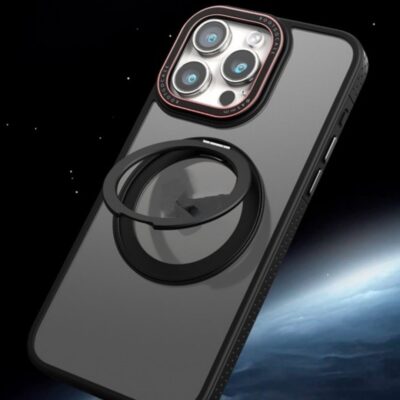 Rotary Magnetic Adhesive Invisible Bracket Phone Case Silicone Protective Cover