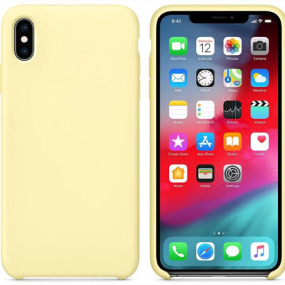 Solid Color Liquid Silicone Phone Case Protector