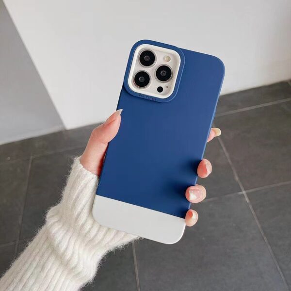 Simple Color Contrast Men's And Women's Phone Cases - Image 2