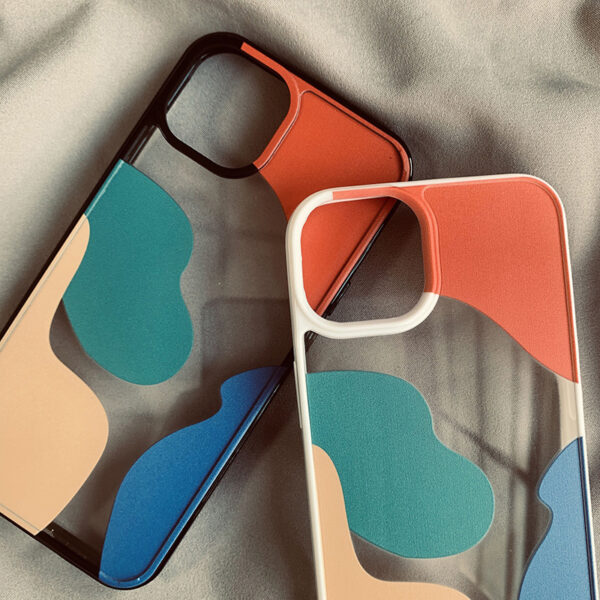 Color Block Contrast Color Geometry Suitable For 13 Mobile Phone Cases - Image 2