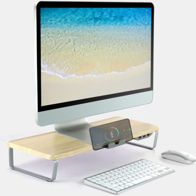 Monitor Lift Stand Laptop Stand Mobile Phone Charging