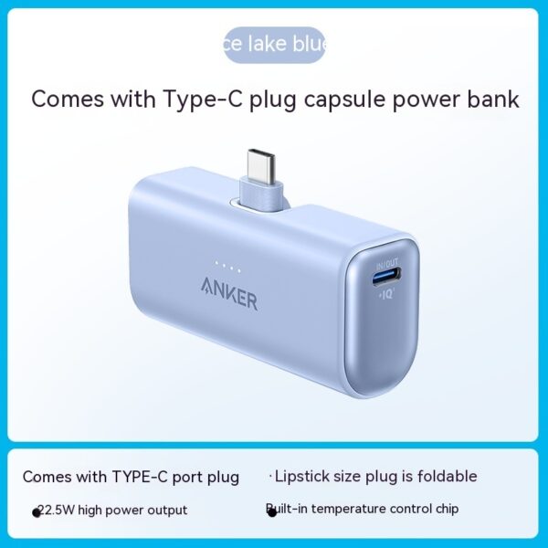 Capsule Power Bank Small Portable Mobile Power Pack - Image 6