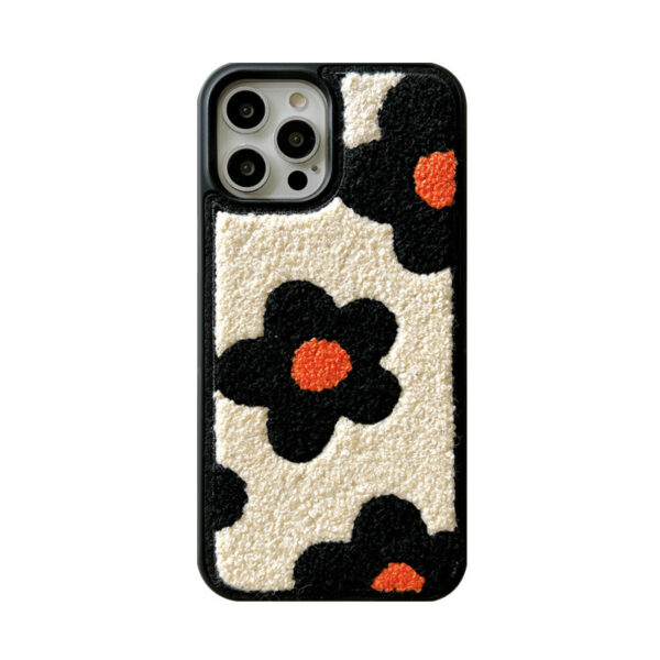 Plush Flowers Are Suitable For Ladies Autumn And Winter Mobile Phone Cases - Image 10